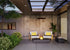 Ecosmart Fire Martini 50 Fire Pit Table - Teak Finish / Stainless Steel Burner - ESF.O.MTI.50.TN